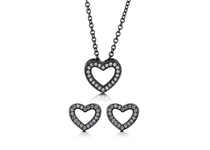 Rhodium Plated | Fashion Pendant Sets